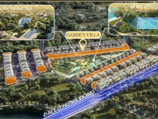 Garden villa  bt sân vườn trực diện bể bơi fulaus  285m2 chất nhất fullton edition capitaland