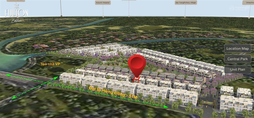 Twin villa  fullton edition 216m2  nhà 4 tầng  3 mặt thoáng  2 công viên to  thanh khoản vip