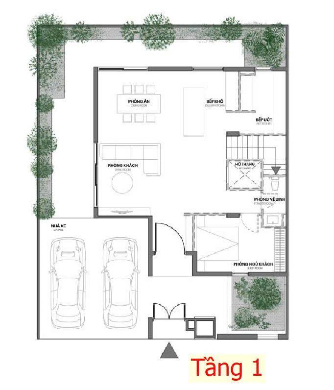 Twin villa  fullton edition 216m2  nhà 4 tầng  3 mặt thoáng  2 công viên to  thanh khoản vip
