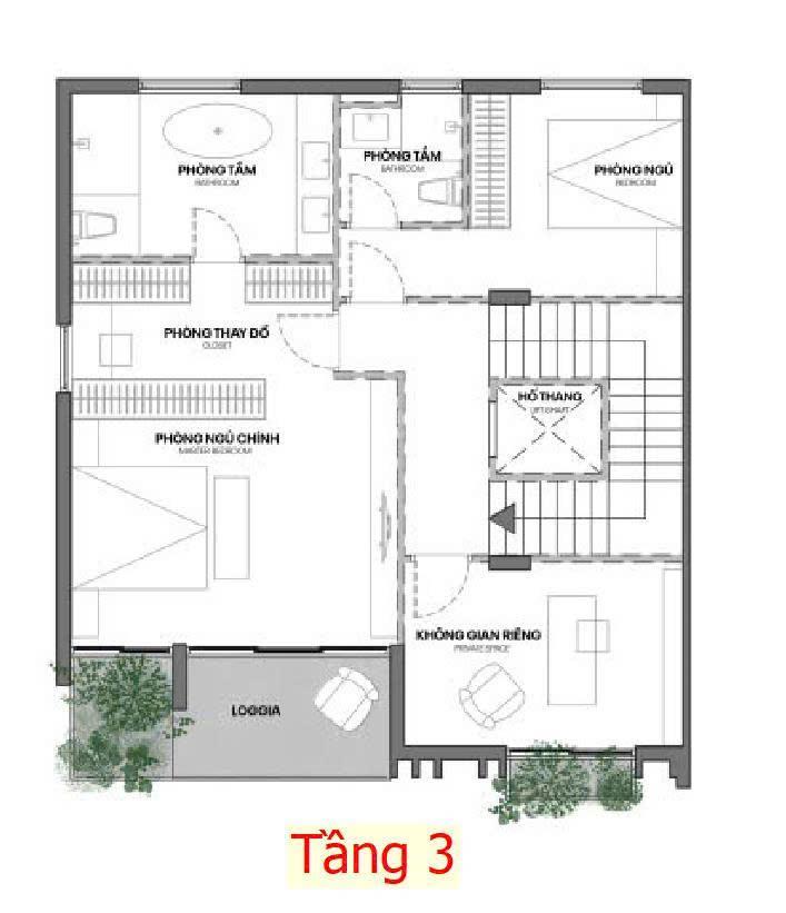 Twin villa  fullton edition 216m2  nhà 4 tầng  3 mặt thoáng  2 công viên to  thanh khoản vip