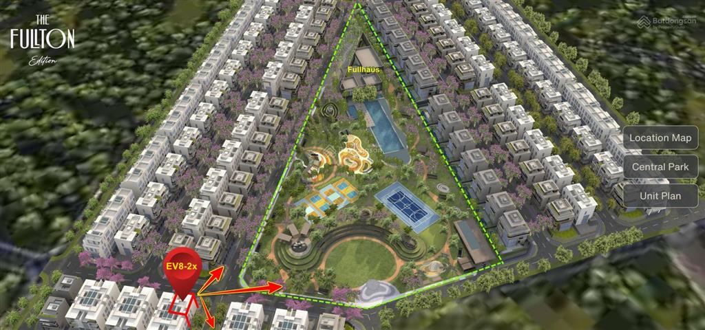 Tứ lập enclave villa  the fullton  hàng hiếm thanh khoản vip, view công viên trung tâm