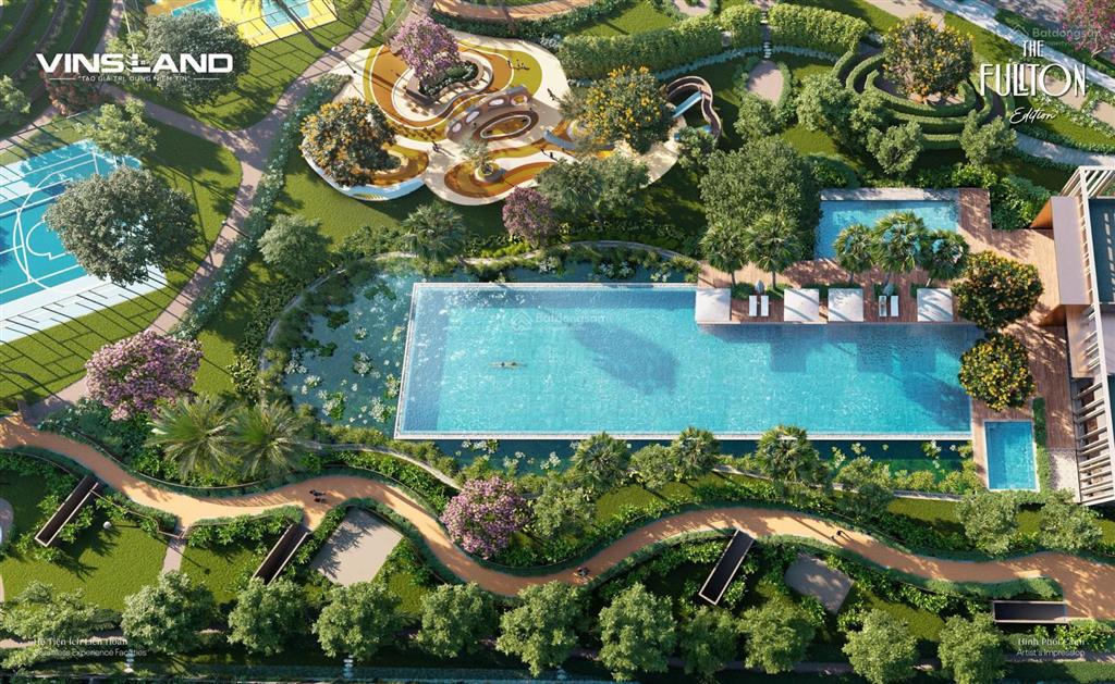 Biệt thự di sản fullton garden villa góc đầu hồi 292m2 compound riêng  view công viên trung tâm