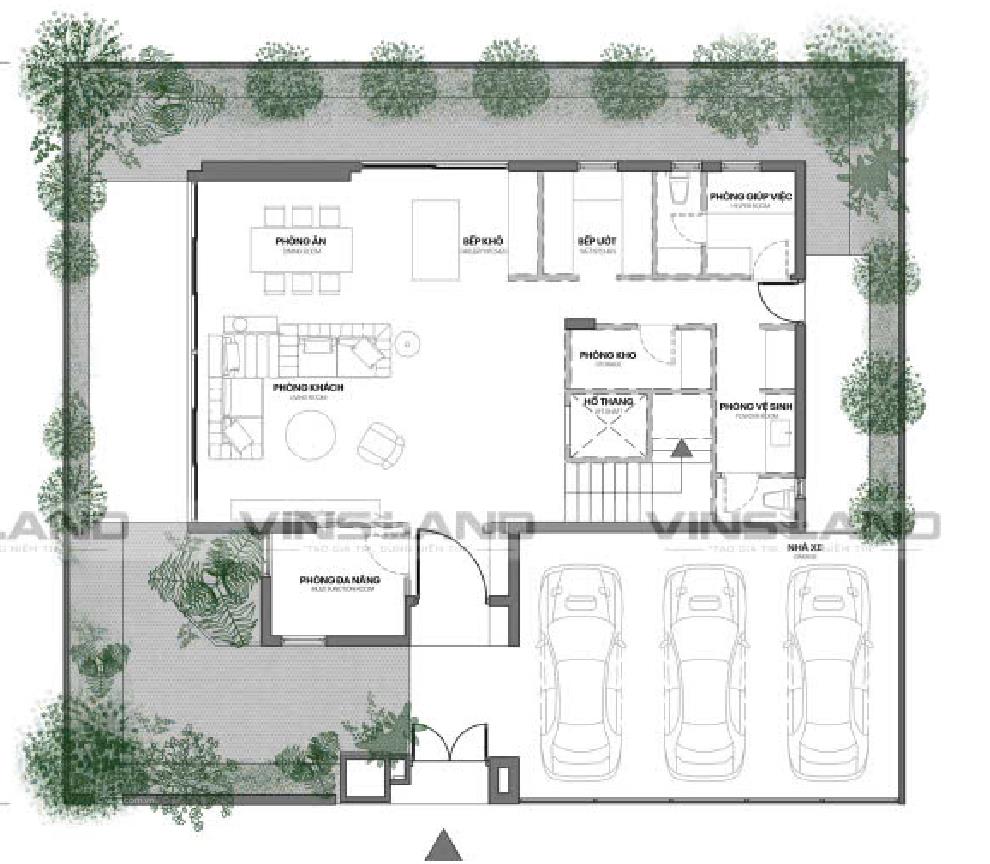 Biệt thự di sản fullton garden villa góc đầu hồi 292m2 compound riêng  view công viên trung tâm