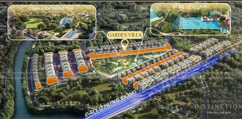 Biệt thự di sản fullton garden villa góc đầu hồi 292m2 compound riêng  view công viên trung tâm