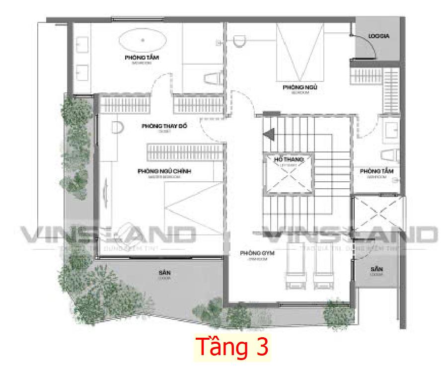Biệt thự di sản fullton garden villa góc đầu hồi 292m2 compound riêng  view công viên trung tâm