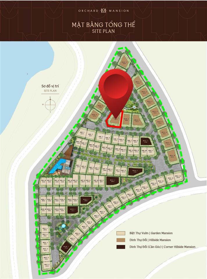 Hàng chất quỹ ngoại giao dinh thự đồi 403.7m2 orchard mansion  capitaland3 mặt tiền công viên vip