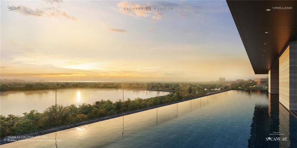 Hàng chất quỹ ngoại giao dinh thự đồi 403.7m2 orchard mansion  capitaland3 mặt tiền công viên vip
