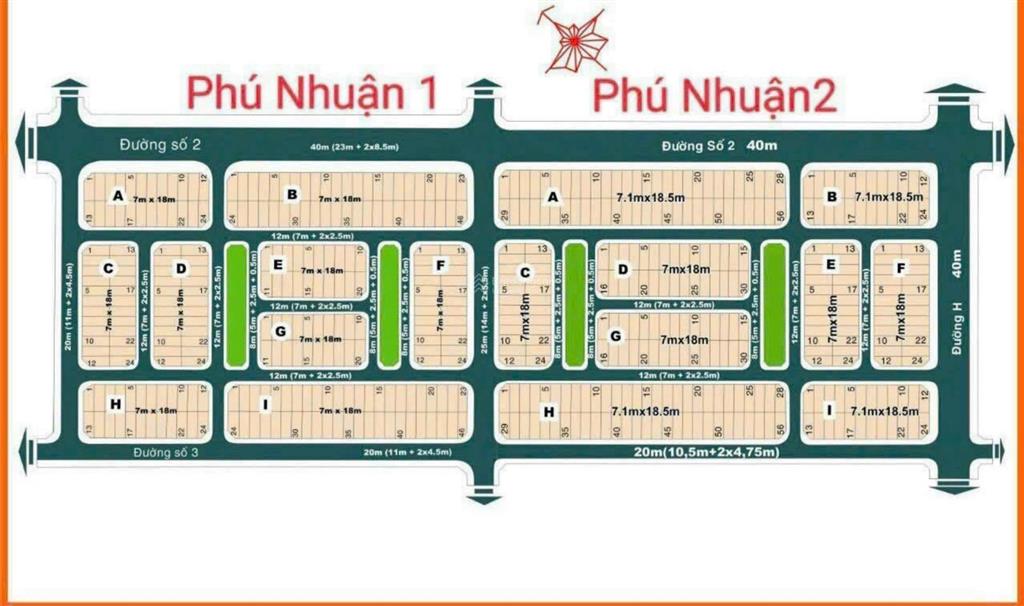 Bán đất nền dự án phú nhuận 2 đường số 83, diện tích 7x18,5 giá 18 tỷ