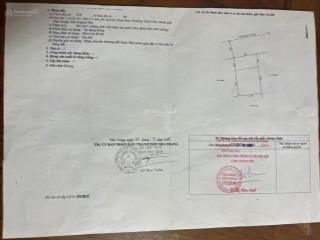 Bán đất mặt tiền phạm văn đồng  phường vĩnh hoà  nha trang