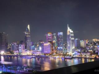 Bán cặp căn penthouse sky villa the opera thủ thiêm  view pháo hoa và bao trọn sông sài gòn q1