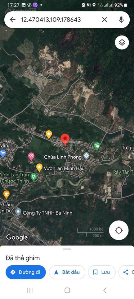 Chính chủ bán đất mt gần biển ninh phú 1.106m2, phía nam khu kinh tế vân phong, ninh hòa, 3,9 tỷ
