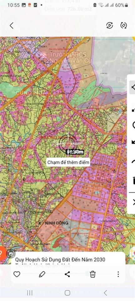 Chính chủ bán đất mặt tiền đường liên xã ninh an, khu kinh tế nam vân phong, ninh hòa, chỉ 1,59 tỉ