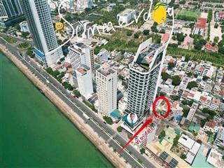 Siêu phẩm! lô đất 2 mặt tiền sát biển, mặt tiền rộng 8 mét, đường dương hiến quyền, nha trang