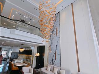 Nhà đẹp khu phân lô quân đội dt 86m2 mt 5m x6tầng thang máy full nội thất giá chỉ 27,45 tỷ