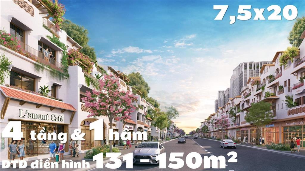 Shophouse 150m2 tại blanca city, vũng tàu, dk 25 tỷ giá ưu đãi, view đẹp