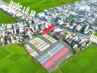 Mặt tiền đường nhựa 6m gía chỉ 1tỷ2xx  sát quốc lộ 1a