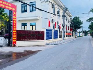 Bán nhanh  90.5m2 lô góc trục chính kinh doanh thôn đồng nhân, 130tr/m2