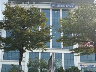 Bán toà văn phòng mặt hồ ba mẫu, gần xã đàn đại cồ việt, 400m2 x 10t, 2 hầm, mt 14m kd 600tr/th
