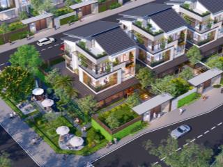 Biệt thự song lập góc 322m2 giá gốc cđt chỉ hơn 60tr/m2 đất, cách hà nội 12km