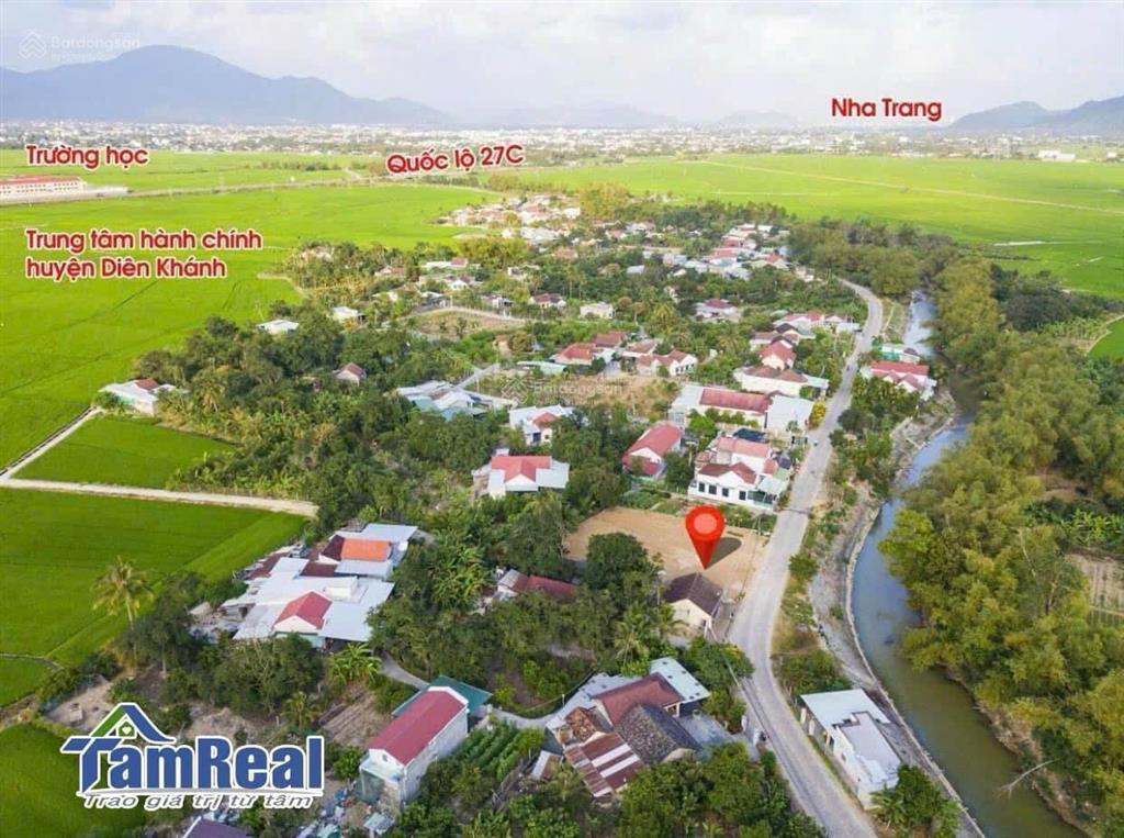 Bán 162m2 đất view sông mát mẻ tại diên khánh