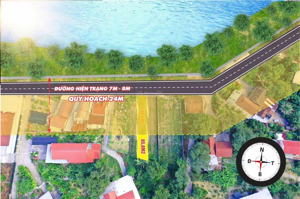 Bán 162m2 đất view sông mát mẻ tại diên khánh