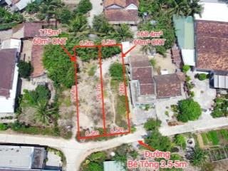 Bán 2 lô đất đẹp, giá tốt không ngập lụt kế bên thị trấn ninh hoà, khánh hòa