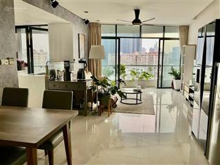Bán căn hộ city garden, dt 117m2, 2pn, 2wc, tầng cao, view thoáng