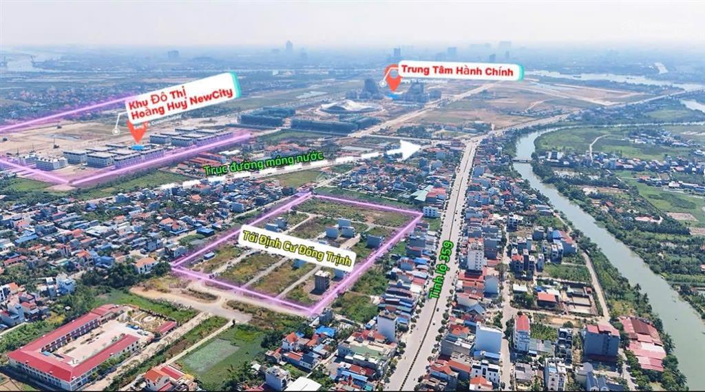 Bán lô 30 lk 01 tđc đống trịnh  tân dương thủy nguyên dt 60m2 ngang 4m đức 0383 196 ***(zalo)