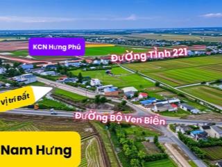 Bán đất nam hưng, tiền hải, thái bình gần cồn vành