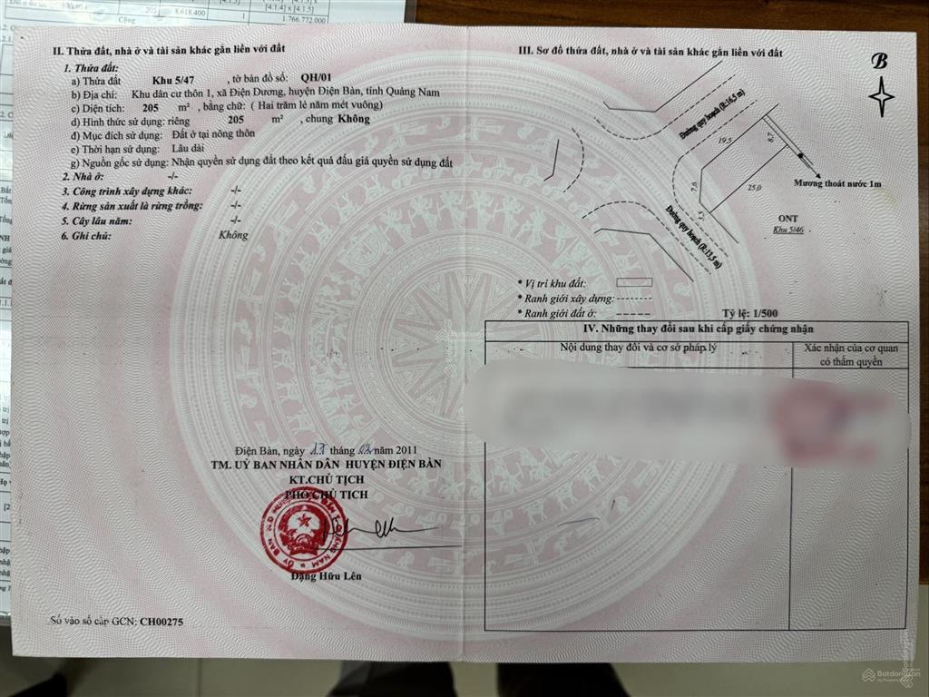 Chính chủ bán đất biển ha my khu dân cư thôn 1 vinahouse 205m2 lô góc, ngay biển, giá rẻ đầu tư