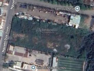 Bán đất mặt tiền nguyễn duy trinh  p. phú hữu  q9 cũ  6024.3m2  350 tỷ