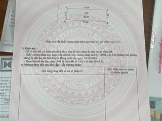 Duy nhất một lô 48,3m2 sát hồ lương nỗ, đường trước đất 3,5m thông ra đường vỉa hè 25m, giá 5,15 tỷ