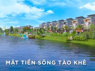 Biệt thự đơn lập mặt sông 480m2, giá gốc cđt 65 tỷ tại kđt centa riverside. miễn lãi 24 tháng.