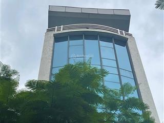 Bán nhà mặt phố khu hoàng quốc việt  đặng thùy trâm, phan văn trường, phạm tuấn tài 110m2. 8 tầng