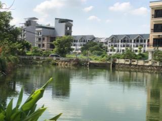 Siêu phẩm 75m2 đất p. lô dv thăng long 9 view hồ hai mặt thoáng  kđt hinode