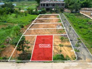 100m2 rẻ nhất hòa thạch  quốc oai, cách ubnd xã 300m, cách đường hòa thạch 100m, 26 triệu/m2