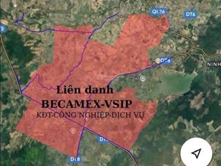 Lô đất thổ cư gần kcn becamex vị trí vàng tiềm năng cực lớn ninh xuân