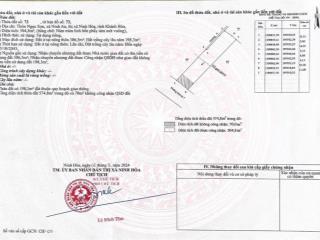 Bán lô đất mặt tiền dt7 ninh an  cách kcn dốc đá trắng 1km