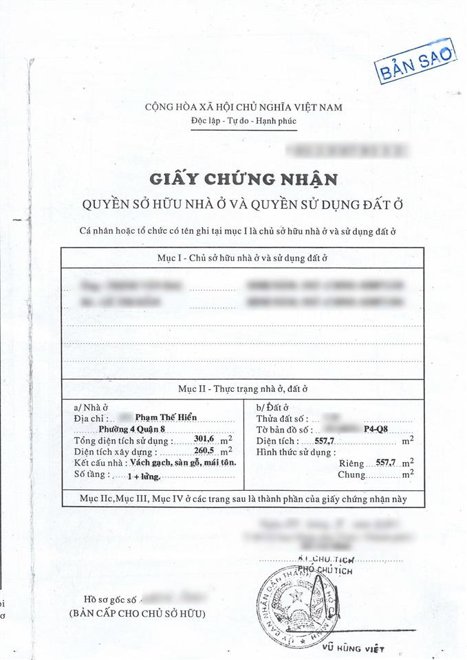 Hàng hiếm! nhà cũ xây mới|dt 557.7m2 (16m x 43m)| mặt tiền phạm thế hiển gần cầu chữ y quận 8