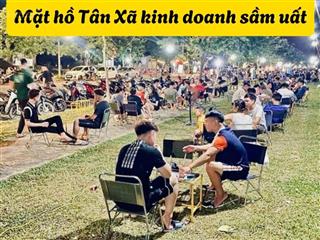 Siêu phẩm mặt hồ tân xã  hòa lạc hồ tây thứ hai giữa trung tâm công nghệ caokinh doanh đỉnh
