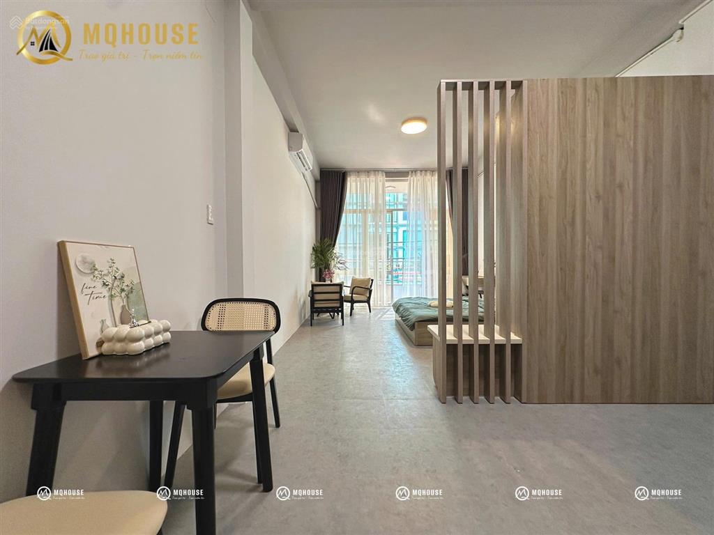 Chdv new 100% studio ban công / full nt / cộng hoà / nhà ga t3