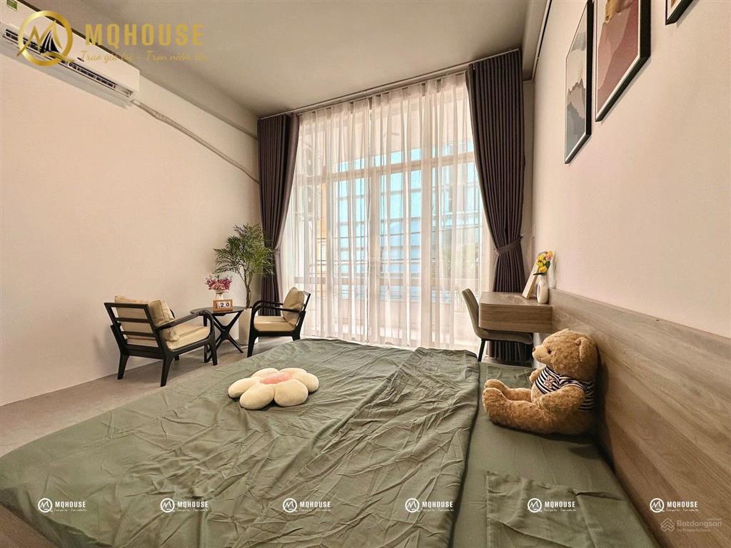 Chdv new 100% studio ban công / full nt / cộng hoà / nhà ga t3