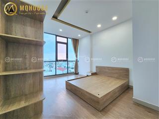 1 phòng ngủ view kính siêu rộng 35m2, 60m2 full nội thất  luỹ bán bích