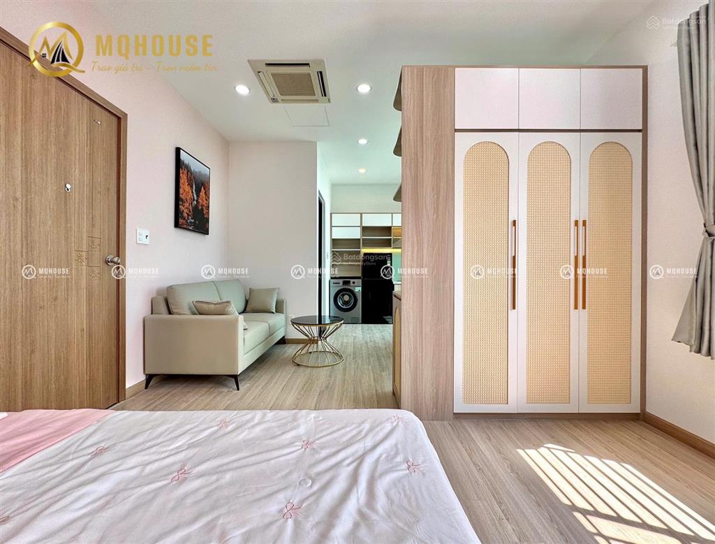 Studio  1pn 40m2, cao cấp, giáp sân bay, full nội thất