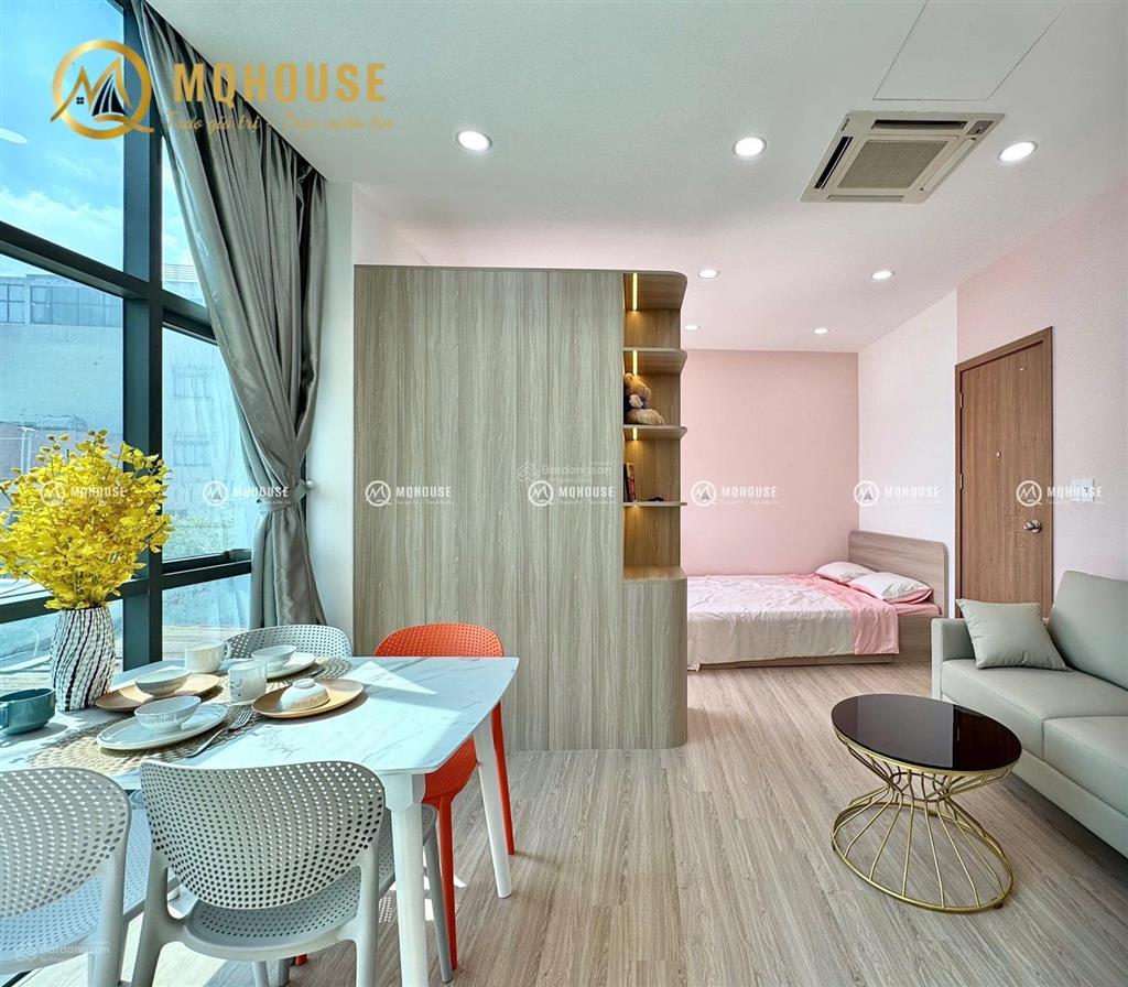 Studio  1pn 40m2, cao cấp, giáp sân bay, full nội thất