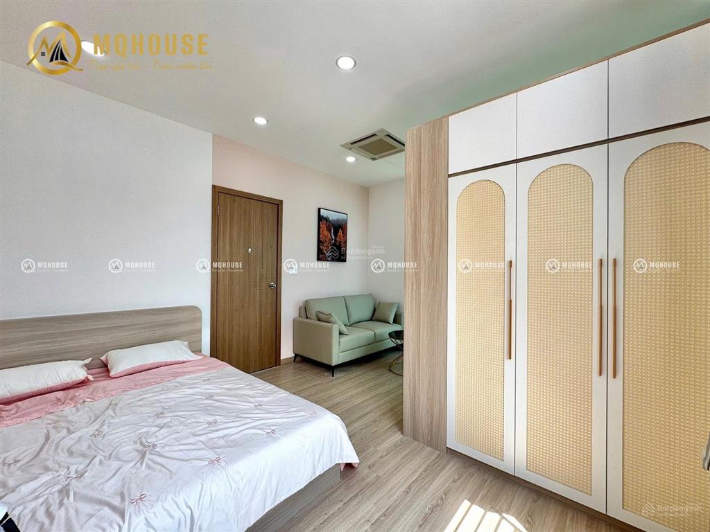 Studio  1pn 40m2, cao cấp, giáp sân bay, full nội thất