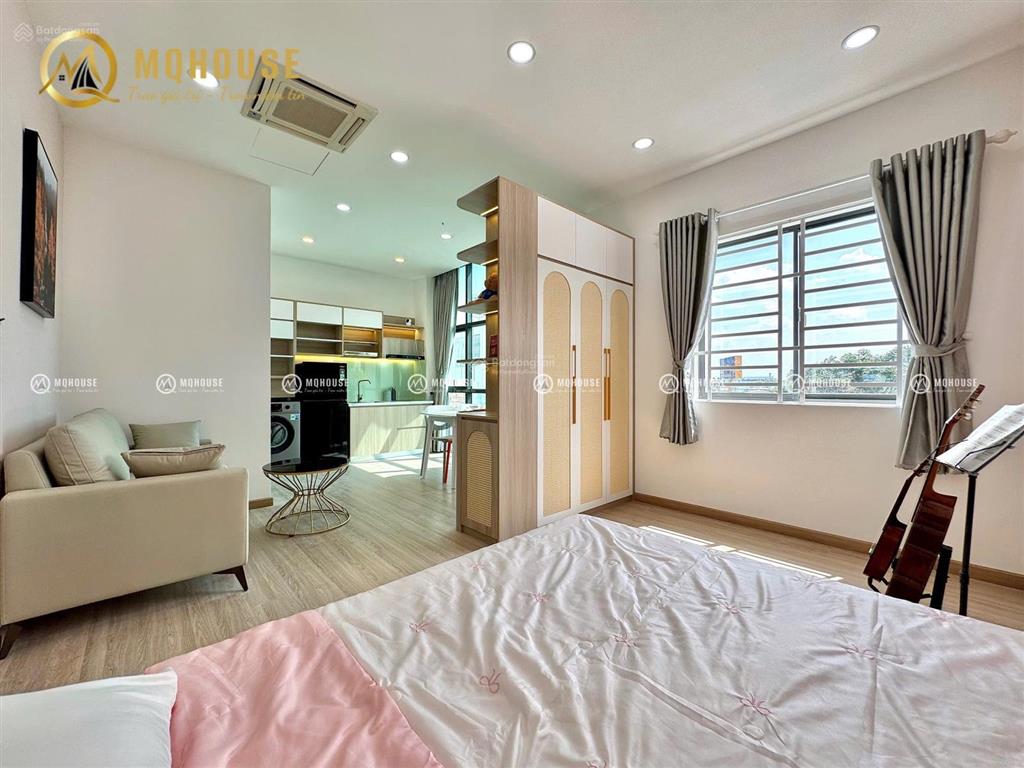 Studio  1pn 40m2, cao cấp, giáp sân bay, full nội thất