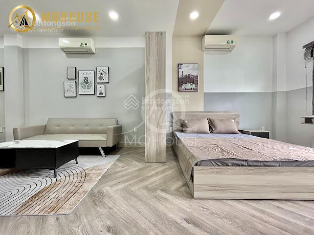 Căn hộ studio cửa sổ  ban công thoáng 45m2 full nội thất ngay sân bay
