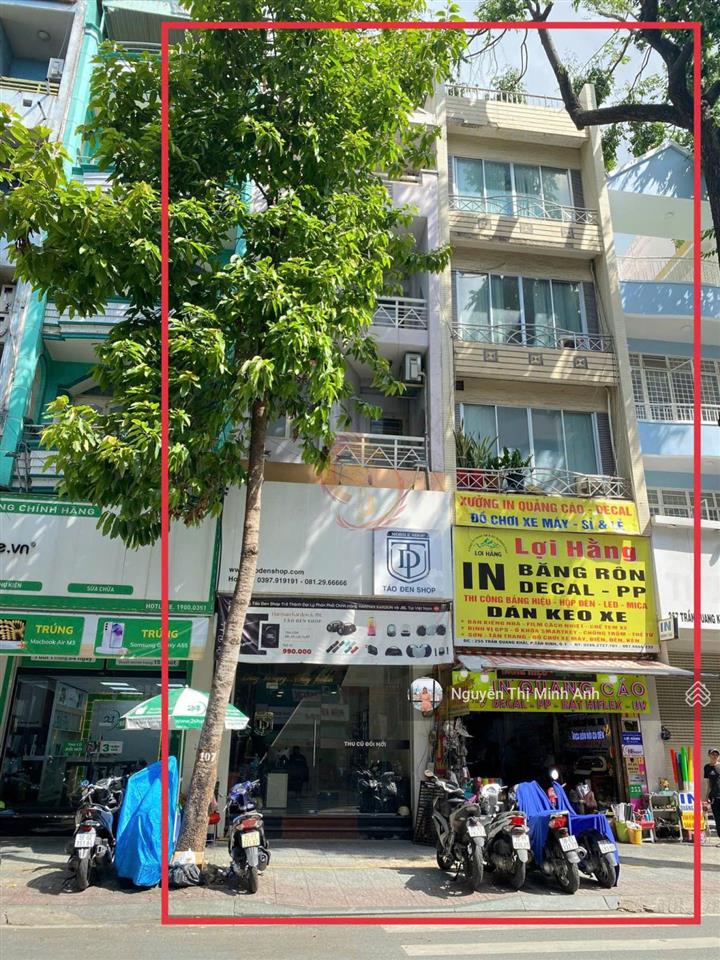 31.5 tỷ! bán nhà mặt tiền ngay nhà thờ tân định quận 1 4.5x16m 6 tầng