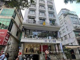 Building mặt tiền đường nguyễn đình chiểu, quận 1  10.2*27m  hầm 8 tầng  tn 379tr/th